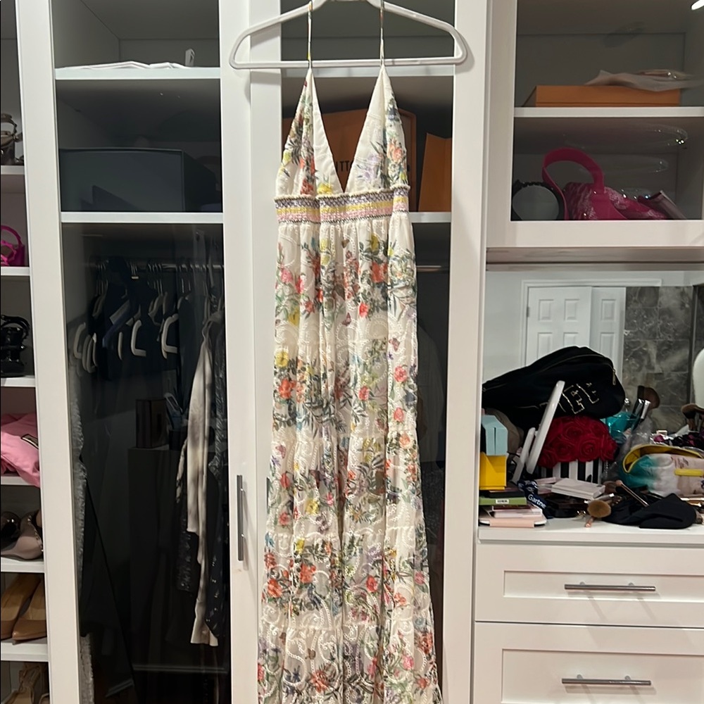 Alice + Olivia Floral Maxi Dress - Multicolor